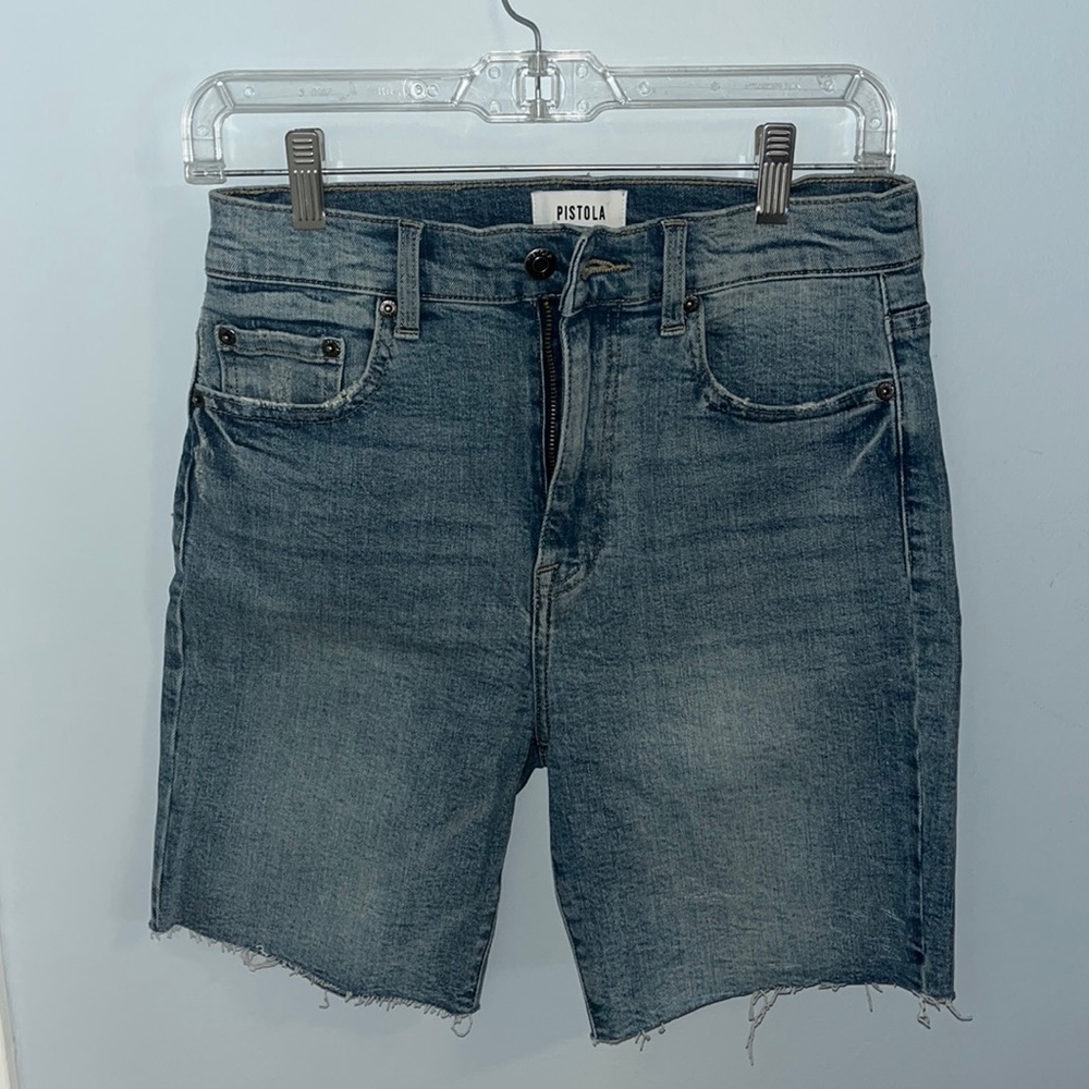 Pistola cut off jean shorts